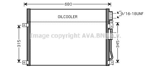 AVA QUALITY COOLING kondensatorius, oro kondicionierius JE5045